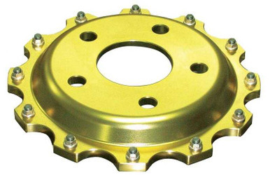 DBA 14-15 Chevy Corvette Z06 T3 5000 Series Left Front Slotted Replacement Friction Ring - DBA52770.1LS
