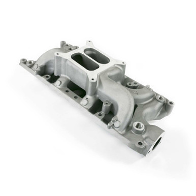 Top Street Performance Top Street Performance Intake Manifold; Ford Small Block Carb. Aluminum Dual Plane Air Gap; Satin TSP84026