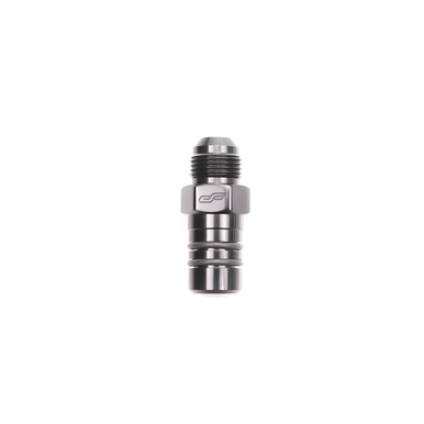 COLOR FITTINGS CUMMINS TURBO DRAIN TUBE ADAPTER  - BLACK COFTFA-10-000-001-BL