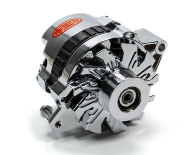 POWERMASTER GM TPI Chrome Alternator 105 Amp PWM17802