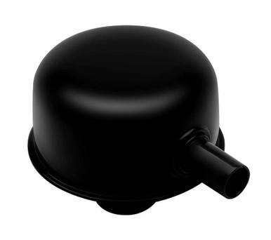 TRANS-DAPT Push In V/C Breather w/Tube Black TRA8642
