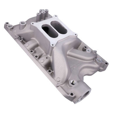 Top Street Performance Top Street Performance Intake Manifold; Ford Small Block 351W Carb. Aluminum Dual Plane; Satin TSP84023