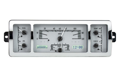 DAKOTA DIGITAL VHX SERIES DIRECT-FIT ANALOG GAUGE SYSTEMS DDGVHX-40C-PU-S-W