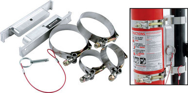 ALLSTAR PERFORMANCE Quick Release Fire Ext Bracket NHRA ALL10512