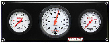 QUICKCAR RACING PRODUCTS EXTREME 2-1 OP/WT W/3IN TACH QRP61-77313