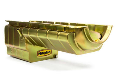 MILODON BBC PRO COMP OIL PAN W/FULL KICK-OUT