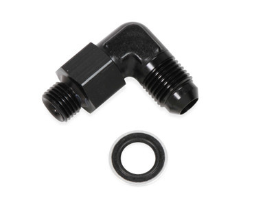 EARLS Earl's 90 Degree -6 AN Male to 12mm x 1.25 Swivel EARAT949091ERL