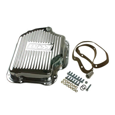 B and M AUTOMOTIVE Th400 Deep Pan Chrome Steel BMM20289