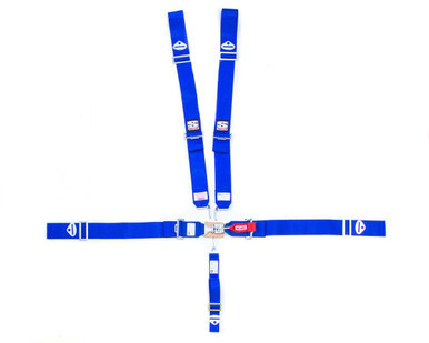 SIMPSON SAFETY 5-pt Sport Harness Systm LL P/D B/I Ind 55in SIM29043BL