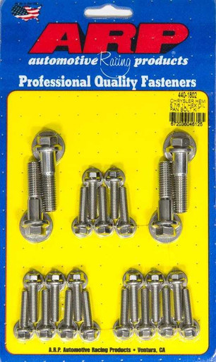 Oil Pan 6pt Bolt Kit Mopar 5.7L/6.1L Hemi  ARP440-1802