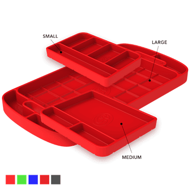 Silicone Tool Tray Small - Red SBF80-1001S