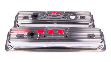 PROFORM SBC Chrome Center Bolt V/C's - Short w/Baffle PFM141-107