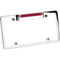 BILLET SPECIALTIES License Frame w/3rd Brake Light Polished BSP55520