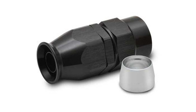 VIBRANT PERFORMANCE HOSE END FITTING PTFE STRAIGHT -4AN VIB28004