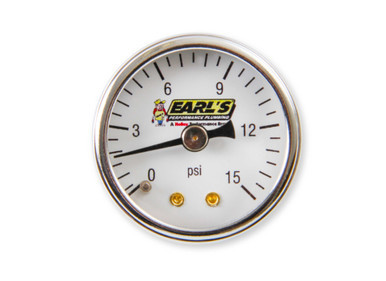 EARLS Earl's Fuel Pressure Gauge EAR100195ERL