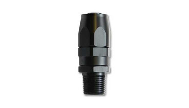 VIBRANT PERFORMANCE -6AN MALE NPT STRAIGHT H OSE END FITTING; PIPE TH VIB26002
