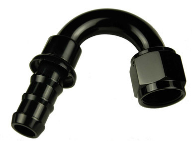 REDHORSE PERFORMANCE 12AN Push Lock Hose End s- Black 150 RHP2150-12-2