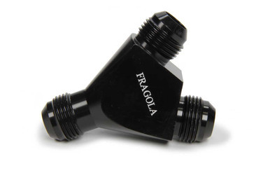 FRAGOLA #12an Male Y-Fitting Black FRG900612-BL