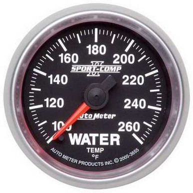 AUTOMETER 2-1/16IN S/C II WATER ATM3655