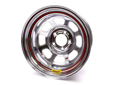 BASSETT 15x8 Chrome Wheel 4.75BC 5in BS BAS58DC475IC