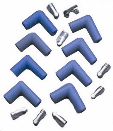 90 Deg. Spark Plug Boot TML Kit Blue TAY46061