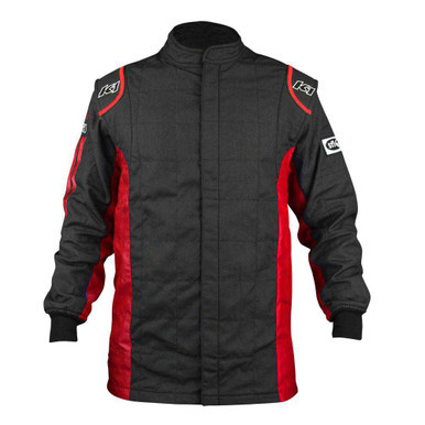 K1 RACEGEAR Jacket Sportsman Black / Red Medium K1R21-SPT-NR-M