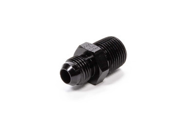 FRAGOLA Straight Adapter Fitting #6 x 3/8 MPT Black FRG481666-BL