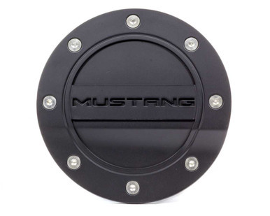 Fuel Door Mustang Black 15-   Mustang DRAFR3Z-6640526-MA