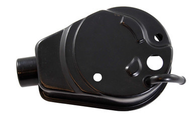 RACING POWER CO-PACKAGED POWER STEERING PUMP RESERVOIR ONLY BLACK RPCR3813