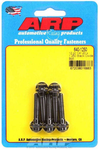 ARP Bolt Kit - 12pt. (5) 1/4-20 x 1.250  ARP640-1250
