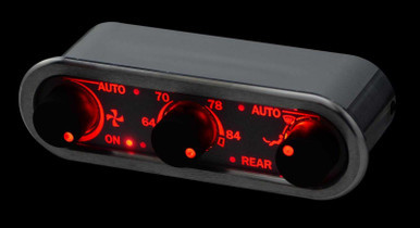 DAKOTA DIGITAL GEN-IV VHX THREE KNOB CLIMATE CONTROL SYSTEMS DDGDCC-3000HS-S-R