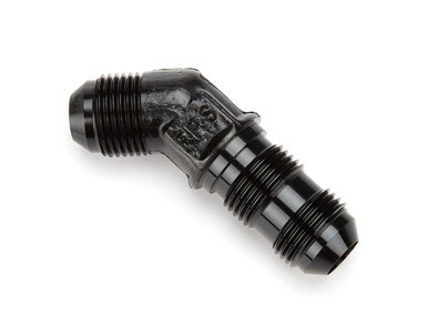 8an 45-Degree Bulkhead Fitting - Black FRG483708-BL