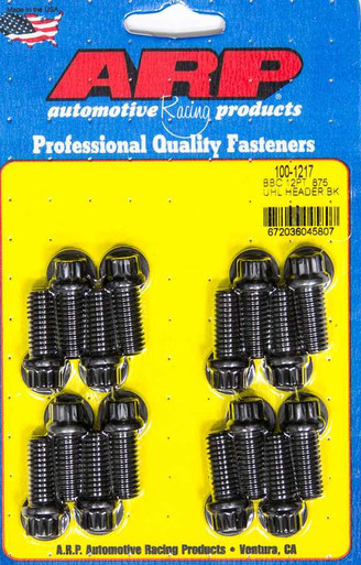 Header Bolt Kit - 12pt. 3/8 x .850 UHL (16)  ARP100-1217