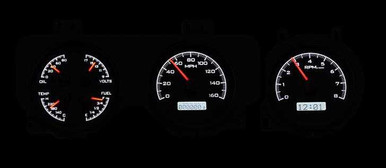 DAKOTA DIGITAL VHX SERIES DIRECT-FIT ANALOG GAUGE SYSTEMS FOR 1969 GTO DDGVHX-69P-GTO-K-W