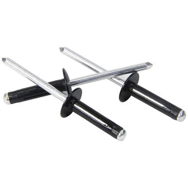 ALLSTAR PERFORMANCE Md Hd Rivet 250Pk Black Flange Type Alum Mandrel ALL18187