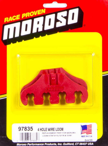 MOROSO Red 4-Hole Wire Loom MOR97835