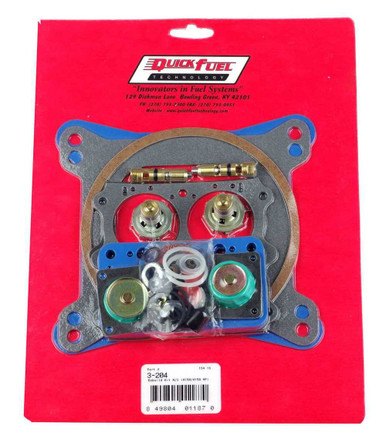 QUICK FUEL TECHNOLOGY Non-Stick Rebuild Kit; 4150 D.A. 390-850 CFM QFT3-2004