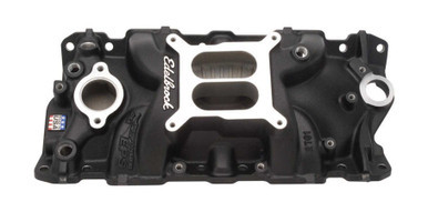 EDELBROCK SBC Performer EPS Manifold - Black EDE27013