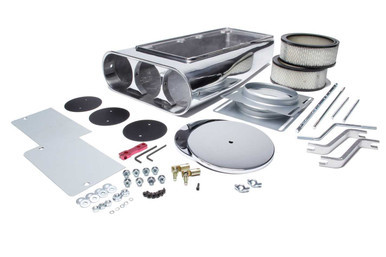 MR. GASKET Street Scoop Dual 4-BBL Carbs MRG6650G