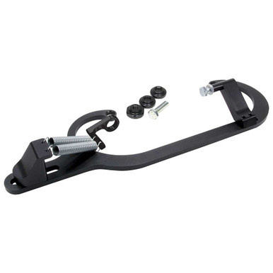 ALLSTAR PERFORMANCE Throttle Return Spring Bracket with Stop Black ALL54185