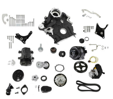 Complete Accessory Drive Kit Ford 7.3L Godzilla HLY20-310BK
