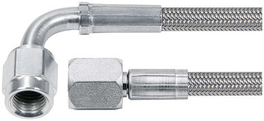 ALLSTAR PERFORMANCE 36in #4 Line -4 Str/-4 90 Deg Tube Style 5pk ALL46404-36-5
