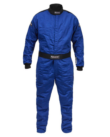 ALLSTAR PERFORMANCE Driving Suit SFI 3.2A/5 M/L Blue Medium Tall ALL935023