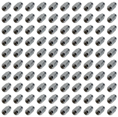 100 Lugnuts 7/16 Acorn 13/16 Hex GOR71178