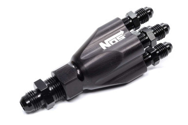 NITROUS OXIDE SYSTEMS SHOWERHEAD DISTRIBUTION BLOCK W/FITTINGS BLACK