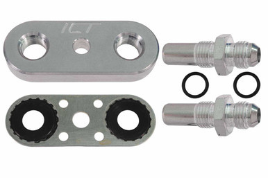 ICT BILLET 6L80E 6L90E 8L90E Transm ission Cooler Line Adapt ICT551121-6AN
