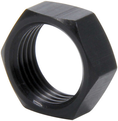 ALLSTAR PERFORMANCE 5/8-18 LH Alum Jam Nuts Thin O.D. Black 50pk ALL18287-50