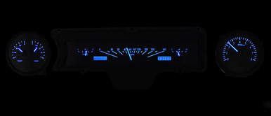 DAKOTA DIGITAL VHX SERIES DIRECT-FIT ANALOG GAUGE SYSTEMS FOR 1965 IMPALA DDGVHX-65C-IMP-S-B