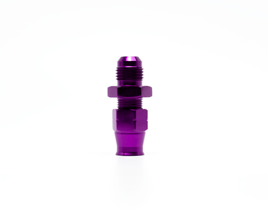 COLOR FITTINGS -06 AN FITTING MALE TO 5/16" TUBE COMPRESSION FITTING  - PURPLE COFMHL-06-516-000-PU