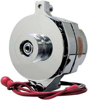 POWERMASTER Chrome Ford 150 amp Upgrade Alternator PWM8-37140